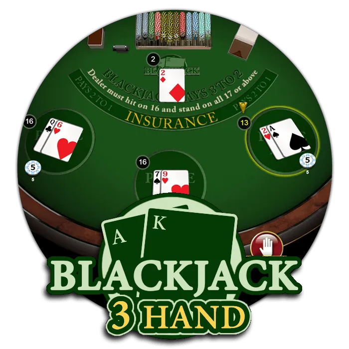 Blackjack 3 Hand - ZENPLAY77