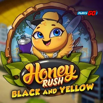PlaynGo : Honey Rush Black and Yellow - ZENPLAY77