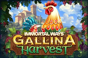 Playtech : Immortal Ways Gallina Harvest - ZENPLAY77