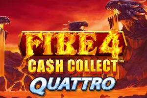 Playtech : Fire 4: Cash Collect Quattro - ZENPLAY77