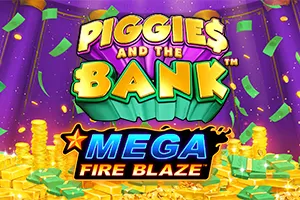 Playtech : Mega Fire Blaze: Piggies and the Bank™ PPJP - ZENPLAY77