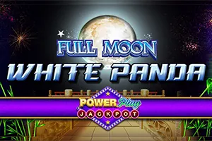 Playtech : Full Moon: White Panda PowerPlay Jackpot - ZENPLAY77