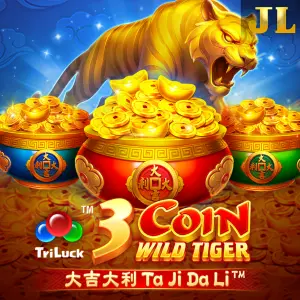 Jili : 3 Coin Wild Tiger - ZENPLAY77
