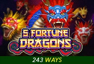 Spadegaming : 5 Fortune Dragons - ZENPLAY77