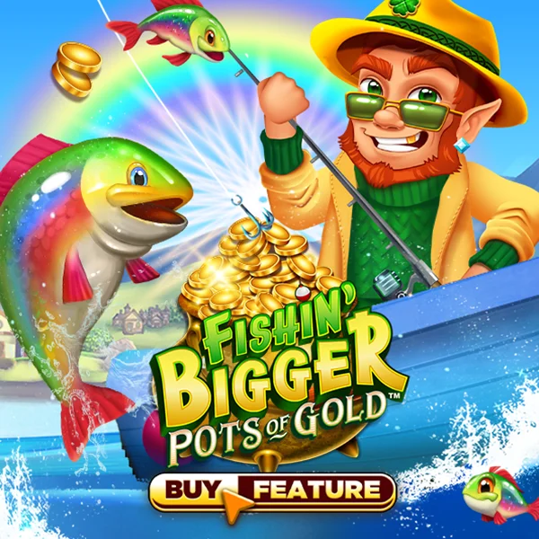 Microgaming : Fishin Bigger Pots of Gold - ZENPLAY77